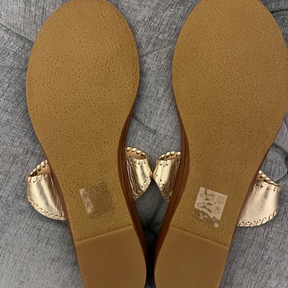 Jack Rogers Metallic Gold Sandals - Picture 4 of 4